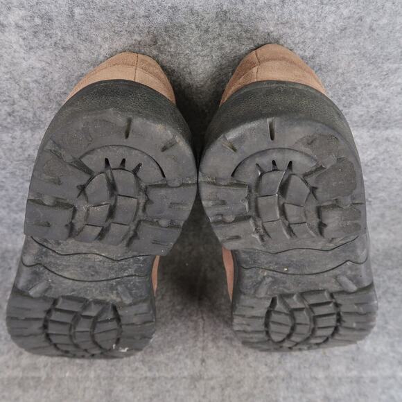 Big 5 Shoes Mens 11 Slip On Casual Moc Leather Brown Clog Astoria II Comfort - Picture 11 of 14